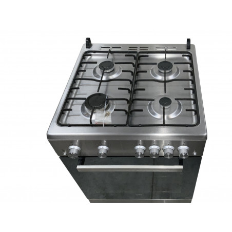 Cuisinière à gaz BEKO FSG621DXMCS 4 feu GRIS