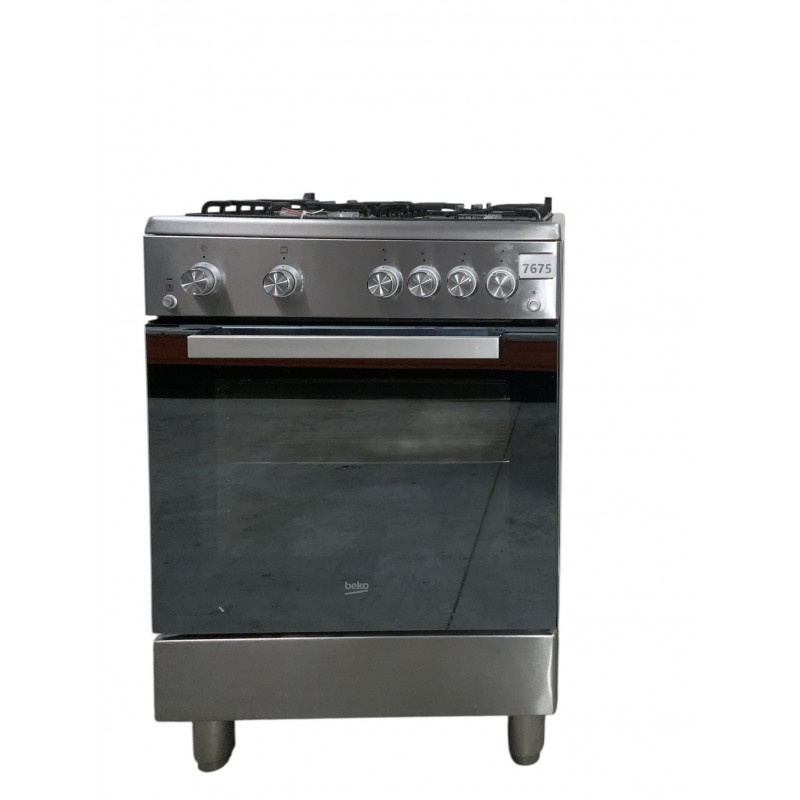 Cuisinière à gaz BEKO FSG621DXMCS 4 feu GRIS - Image 4
