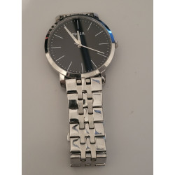FOSSIL Montre bracelet acier clip cadran noir water resistant 5 ATM (16)