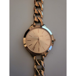 MICHAEL KORS Montre MK3223 acier doré clip water resistant 5 atm 251409 (2)