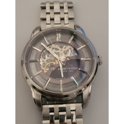 KENNETH COLE Montre automatic bracelet acier clip transparent water resistan(13) — photo 2