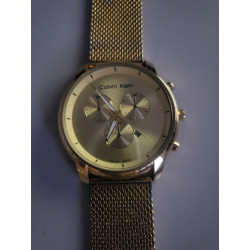 CALVIN KLEIN Montre acier doré clip water resistant NO7873 (1) — photo 2