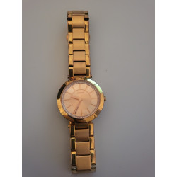 DKNY Montre NY2287 acier doré strass clip water resistant 5 ATM (4) — photo 2