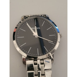 FOSSIL Montre bracelet acier clip cadran noir water resistant 5 ATM (16) — photo 2