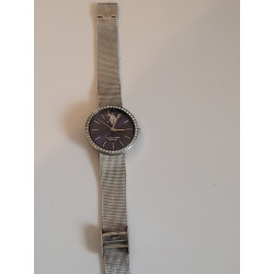 US POLO ASSN Montre bracelet acier clip cadran bleu water resistant 3 ATM (24) — photo 2