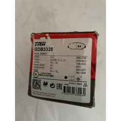 Plaquettes de frein GDB3325 TRW pour HONDA CR-V II CR-V I — photo 2