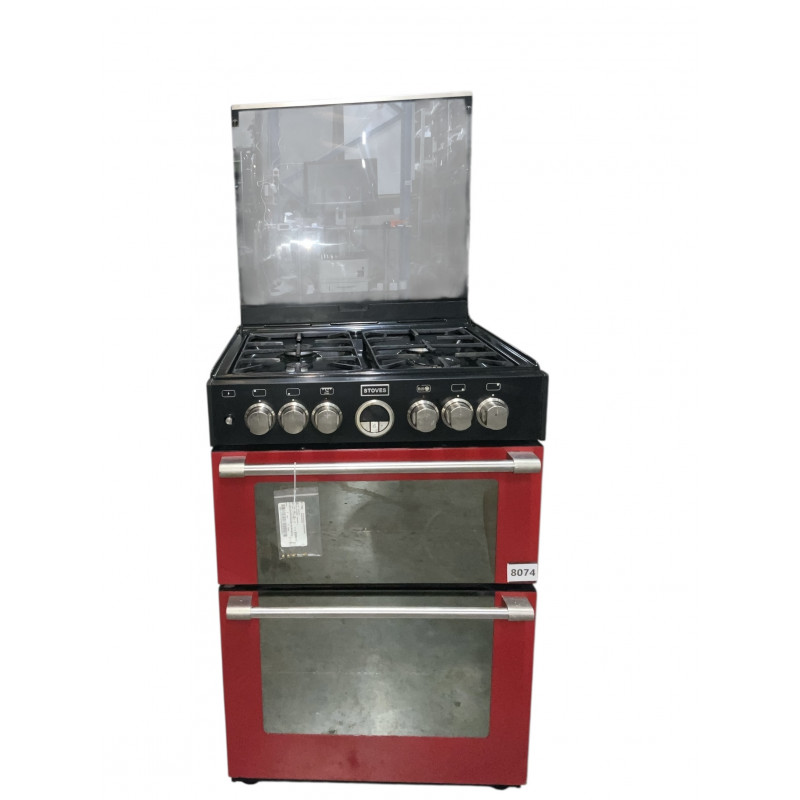 Cuisinière à gaz STOVER ST STERLING 600DF 4 FEU ROUGE - Image 4