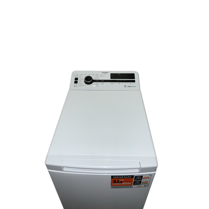 Lave Linge Top WHIRLPOOL TDLRBX6252BS 6 KG BLANC - Image 4