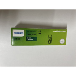 PHILIPS LongLife EcoVision 12961LLECOCP Ampoule de clignotant 12V, W5