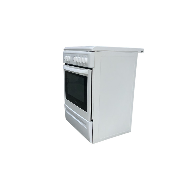 Cuisinière à gaz  BRANDT KMPM1001W 4 FEU BLANC