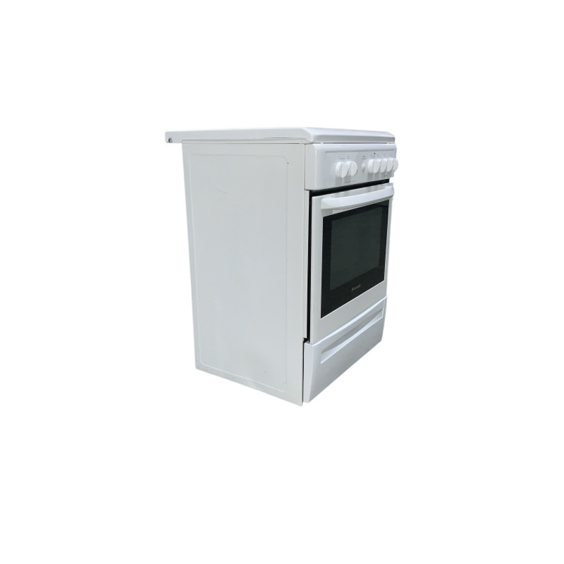 Cuisinière à gaz  BRANDT KMPM1001W 4 FEU BLANC - Image 2