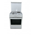 Cuisinière à gaz  BRANDT KMPM1001W 4 FEU BLANC - Image 3