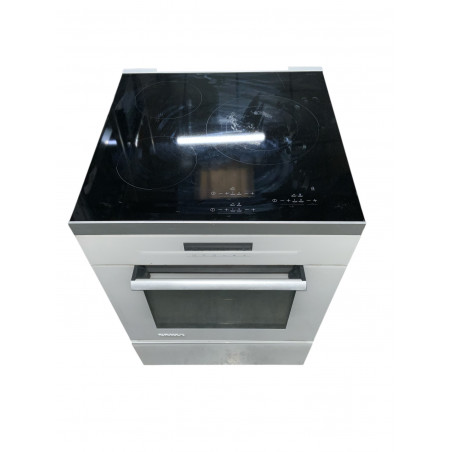 Cuisinière induction DE DIETRICH DCI1280W 3 FEU BLANC