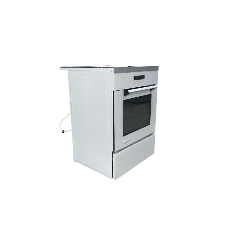 Cuisinière induction DE DIETRICH DCI1280W 3 FEU BLANC - Image 6