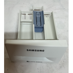 SAMSUNG Façade + tiroir bac à lessive pour lave linge WD80J6A10AW