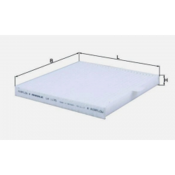 Filtre, air de l'habitacle LA 1175 MAHLE pour CHEVROLET