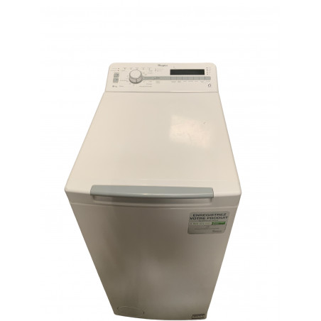 Lave Linge Top WHIRLPOOL TDLR60210 6 KG BLANC