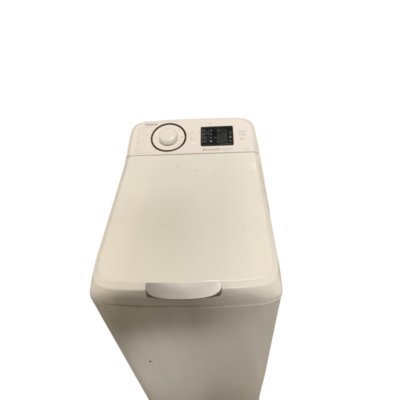 Lave Linge Top BRANDT BT603M 6 KG BLANC