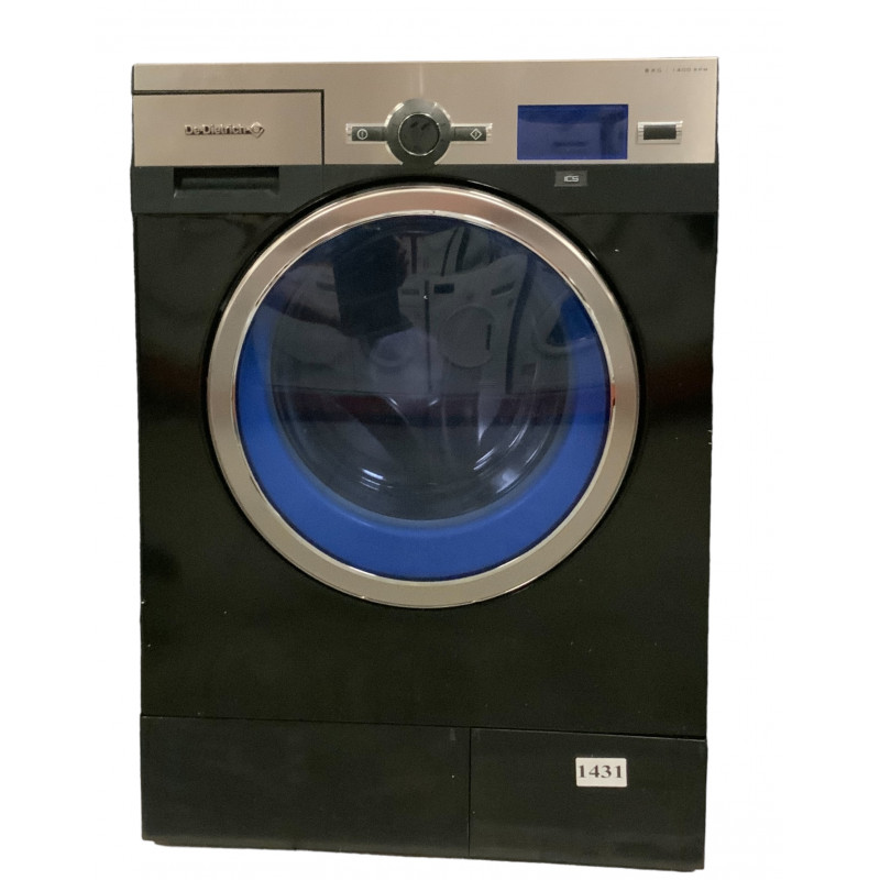 Lave linge hublot DE DIETRICH DFW814B 8 KG NOIR