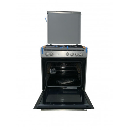 Cuisinière à gaz VALBERG MC6031MCS701T 4 FEU GRIS