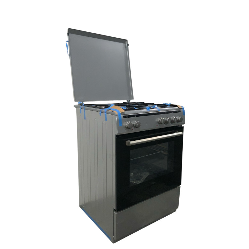 Cuisinière à gaz VALBERG MC6031MCS701T 4 FEU GRIS - Image 2