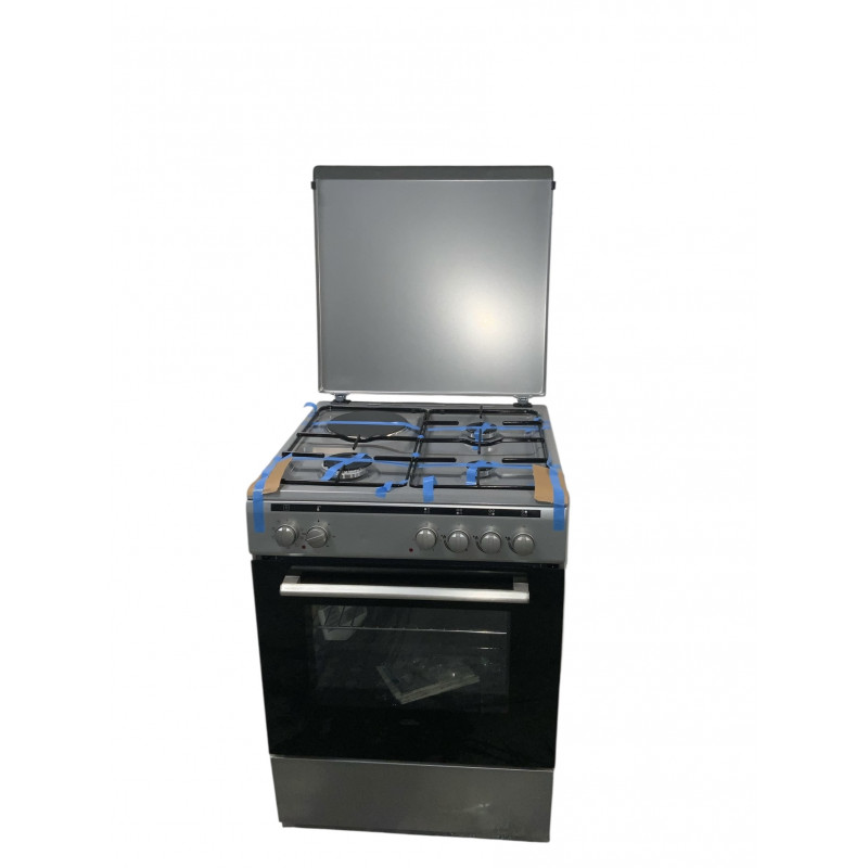 Cuisinière à gaz VALBERG MC6031MCS701T 4 FEU GRIS - Image 5