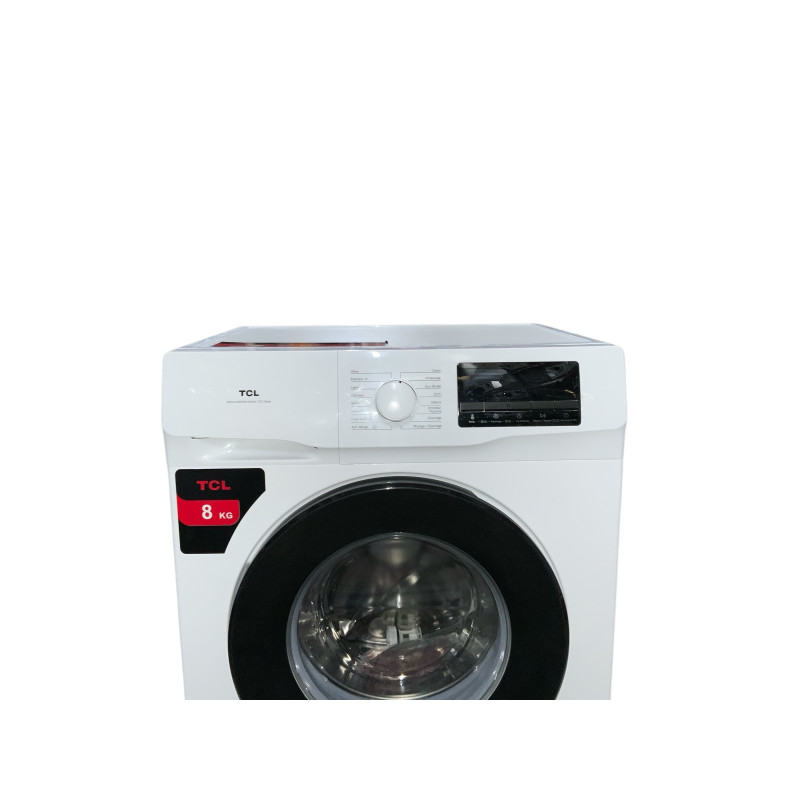 Lave linge hublot TCL FF0812WAQFR 8 KG BLANC - Image 3