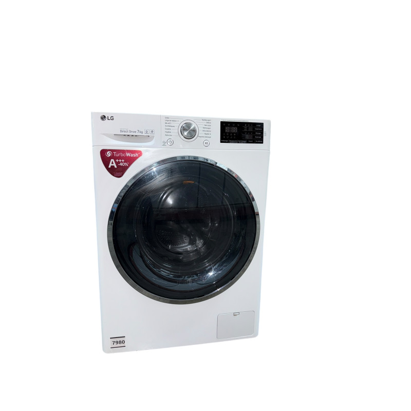 Lave linge hublot LG F74902WH 7 Kg BLANC