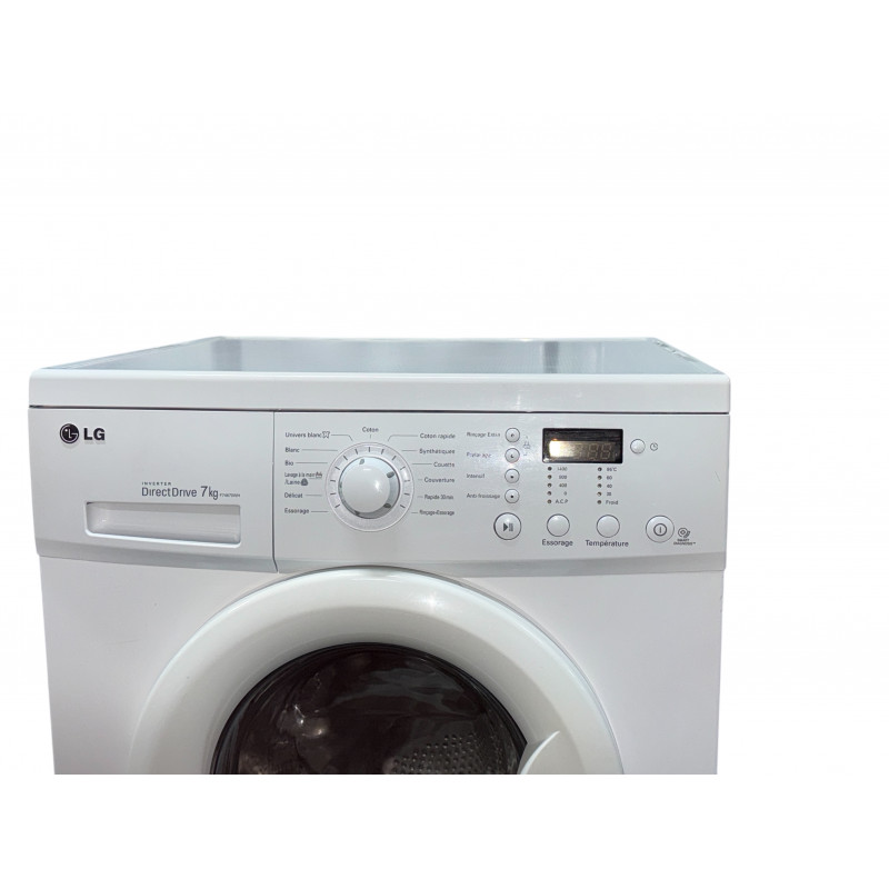 Lave linge hublot LG F74670WH 7 KG BLANC - Image 3