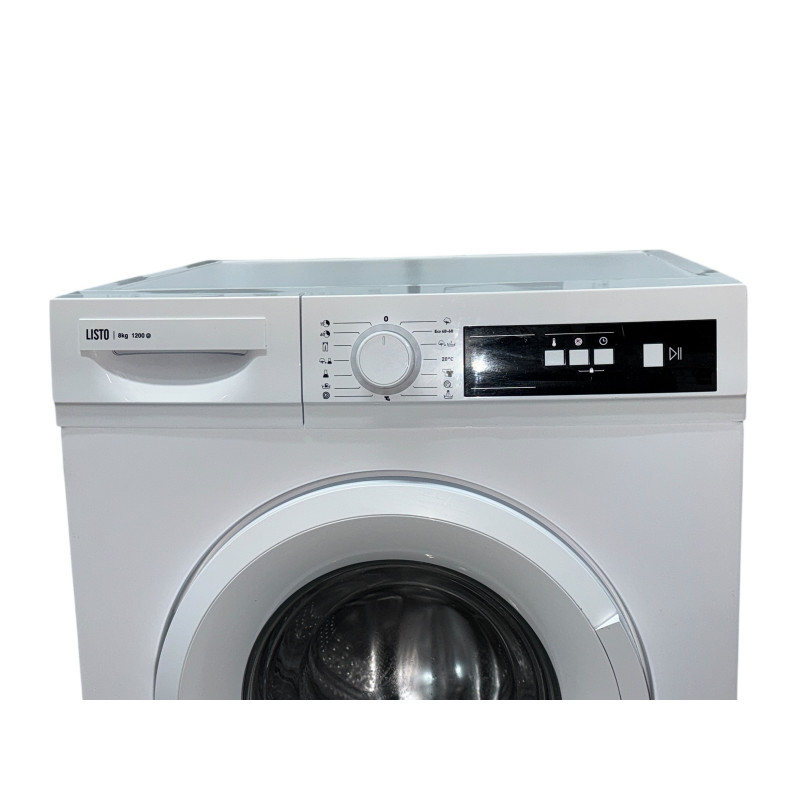 Lave linge hublot LISTO LF812-L3B 8 kg BLANC