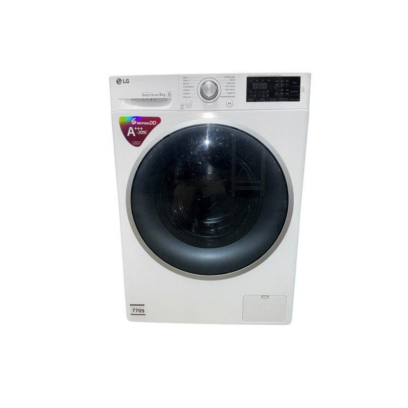 Lave linge hublot LG F94J61WH 9 KG BLANC - Image 4