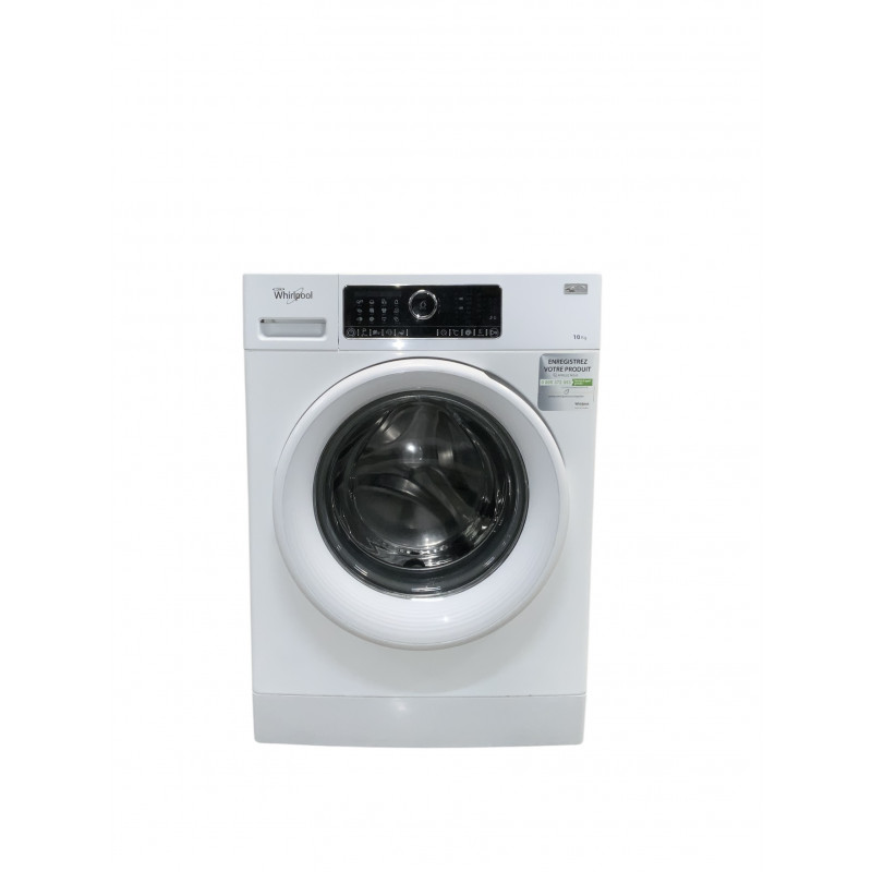 Lave linge hublot WHIRLPOOL FSCR10432 10kg BLANC
