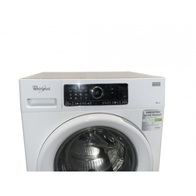Lave linge hublot WHIRLPOOL FSCR10432 10kg BLANC - Image 4