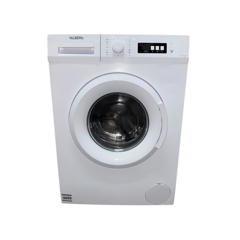 Lave linge hublot VALBERG WF 812 B W701T 8 KG BLANC - Image 3