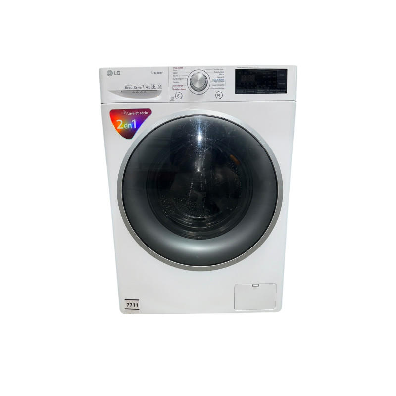 Lave linge séchant LG F742J72WRS 7 KG 4 KG BLANC - Image 2