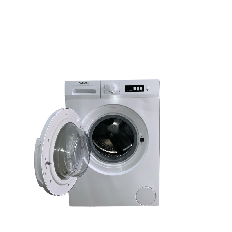 Lave linge hublot VALBERG WF 812 B W701T 8 KG BLANC - Image 2