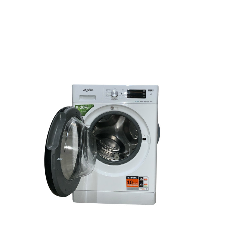Lave linge hublot WHIRLPOOL FFBP9489BV 9 KG BLANC - Image 4
