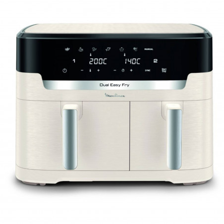 FRITEUSE MOULINEX Easy Fry Dual XXL Ivoi 10,5L
