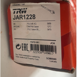 Barre de direction Essieu avant gauche JAR1228 TRW pour VW POLO V POLO Van — photo 2