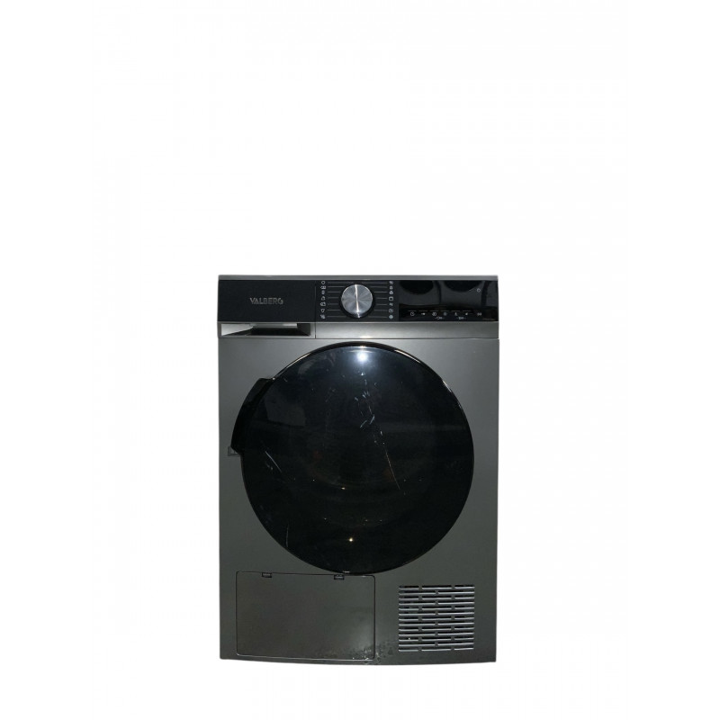 Sèche linge pompe à chaleur VALBERG DHP8S566C 8 KG GRIS