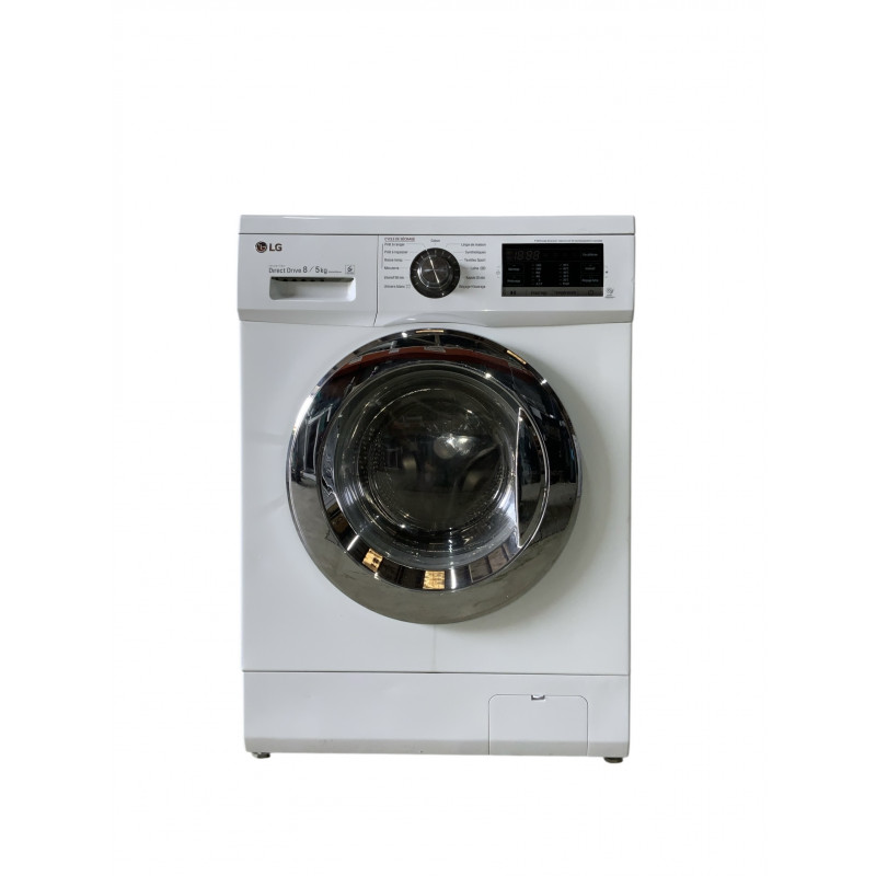Lave linge hublot LG F854G63WH 8 KG 5 KG BLANC - Image 2