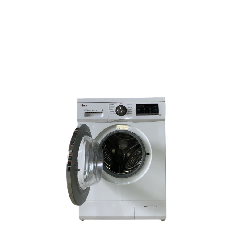 Lave linge hublot LG F854G63WH 8 KG 5 KG BLANC - Image 4
