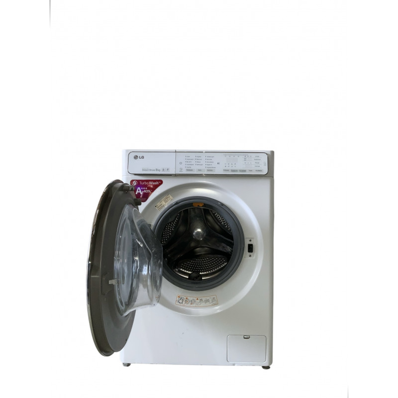 Lave linge hublot LG F84912WH 8 KG BLANC - Image 2