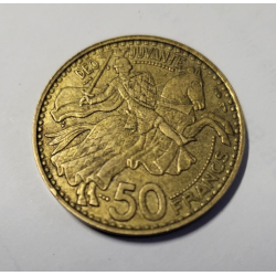 50 francs Monaco bronze aluminium Rainier III 1950 (514) 50 francs Monaco bronze aluminium Rainier III 1950 (514)