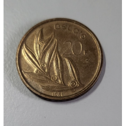 20 Francs belge Belgie bronze nickel Baudouin 1er 1881 (507)
