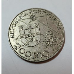 200 escudos Portugal cupro nickel Découverte de l'Amérique 1992 (517)