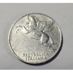 10 lire Italie aluminium Pégase 1948 (511) — photo 2 10 lire Italie aluminium Pégase 1948 (511) — photo 2