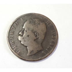 10 centimes Italie cuivre Umberto 1er 1893 (510) — photo 2 10 centimes Italie cuivre Umberto 1er 1893 (510) — photo 2