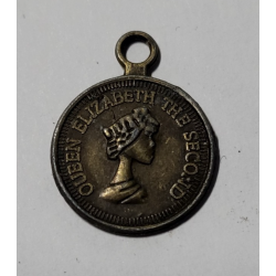 Médaille Ø 15 mm Queen Elizabeth the Second Royaume Uni (525) — photo 2