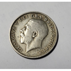 6 Pence argent Royaume Uni George V 1921 (524) — photo 2